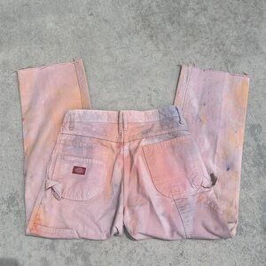 Dickies tie dyed carpenter pants